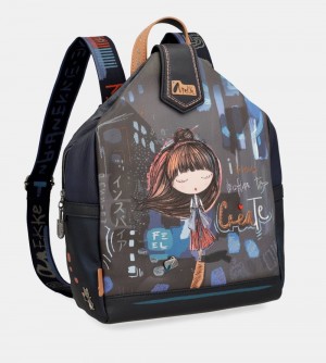 Dámské Batohy Anekke Contemporary Flexible Medium Sized Backpack | 536-UNRLET