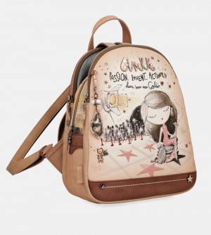 Dámské Batohy Anekke Hollywood 3-compartment Backpack | 182-FABOIK