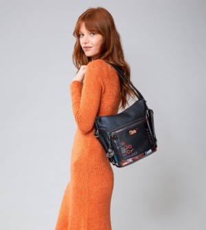Dámské Batohy Anekke Kyomu Shoulder Bag Convertible Into A Kyomu Backpack | 714-UTLJAH