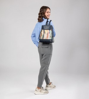 Dámské Batohy Anekke Studio Navy Blue Pearl Backpack | 259-CNBVAM