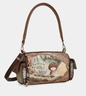 Dámské Crossbody Kabelky Anekke Core Medium Bowling Bag | 513-ZTBLES