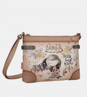 Dámské Crossbody Kabelky Anekke Hollywood Rectangular Crossbody Bag | 372-XKFCYI