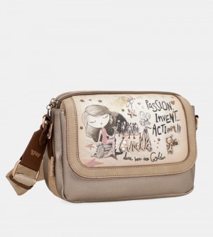 Dámské Crossbody Kabelky Anekke Hollywood Crossbody Bag With Flap | 047-JEUHKZ