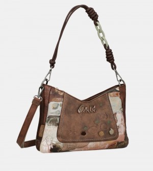 Dámské Crossbody Kabelky Anekke Outer 2-handle Shoulder Bag | 571-DVXKPE