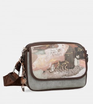 Dámské Crossbody Kabelky Anekke Outer Crossbody Bag With Flap | 706-BOZPJV