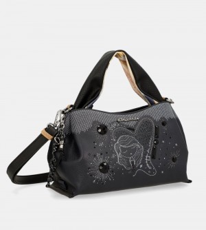 Dámské Crossbody Kabelky Anekke Studio Navy Blue 2-handle Bag | 170-REFIAN