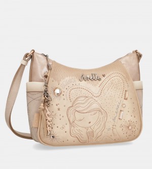 Dámské Crossbody Kabelky Anekke Studio Nude Large Crossbody Bag | 328-DWZVLU