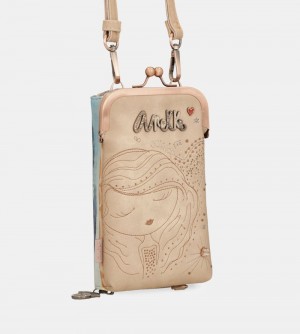 Dámské Glasses Cases Anekke Studio Nude 3-in-1 Wallet Bag | 721-MHWAZJ