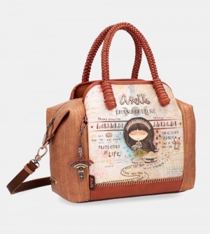 Dámské Kabelka Anekke Menire Tote Bag With Shoulder Strap | 389-UHBOJE