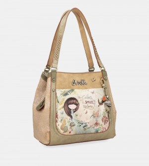Dámské Kabelky Přes Rameno Anekke Amazonia Crossbody Bag With 3 Compartments Anekke | 589-IOCWLP