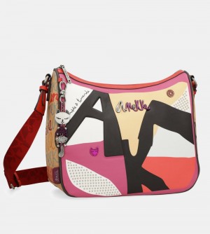 Dámské Kabelky Přes Rameno Anekke Fashion Large Crossbody Bag | 023-XKTJRE