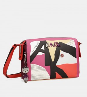 Dámské Kabelky Přes Rameno Anekke Fashion Rectangular Crossbody Bag | 847-JLPSNR