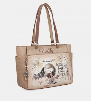 Dámské Kabelky Přes Rameno Anekke Hollywood Shopper Bag | 561-PFNXKO