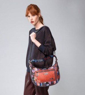 Dámské Kabelky Přes Rameno Anekke Kyomu Large Oval Bag | 167-KURVDZ
