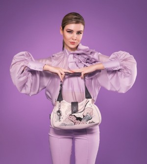 Dámské Kabelky Přes Rameno Anekke Psicodelic Hobo Shoulder Bag | 307-CULIMY