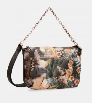 Dámské Kabelky Přes Rameno Anekke Shoen Padded Shoulder Bag With Metallic Handle | 285-PDQWOG