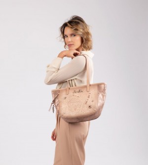 Dámské Kabelky Přes Rameno Anekke Studio Nude Large Shopper | 546-OZTEMN