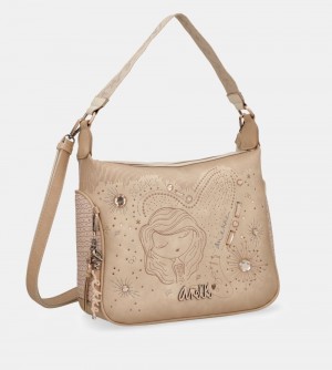 Dámské Kabelky Přes Rameno Anekke Studio Nude Shoulder Bag | 086-JHQAED