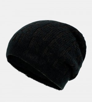 Dámské Klobouky Anekke Black Contemporary Wool Hat | 314-BPZDRM