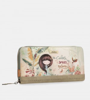 Dámské Peněženky Anekke Amazonia Extra Large Rfid Wallet | 845-TCHEKR