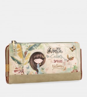 Dámské Peněženky Anekke Amazonia Large Flexible Rfid Wallet | 917-LCIDUO