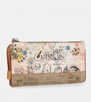 Dámské Peněženky Anekke Butterfly Large Flexible Rfid Wallet | 604-MBYRPD