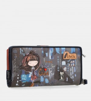 Dámské Peněženky Anekke Contemporary Large Rfid Wallet Contemporary | 195-HSGNLP