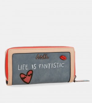 Dámské Peněženky Anekke Fancy Large Wallet | 391-ZQNOEV