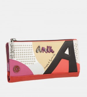 Dámské Peněženky Anekke Fashion Flexible Large Rfid Wallet | 749-QRJSYF