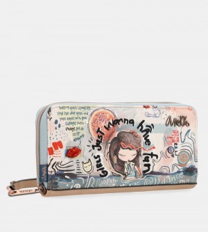 Dámské Peněženky Anekke Fun & Music Zippered Wallet | 549-IMXVWY