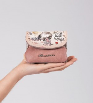 Dámské Peněženky Anekke Hollywood Coin Purse With Flap | 150-VECLAB