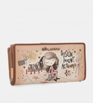 Dámské Peněženky Anekke Hollywood Large Rfid Wallet | 237-QBXIVR