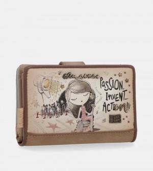 Dámské Peněženky Anekke Hollywood Medium Rfid Wallet | 890-TSFNBO