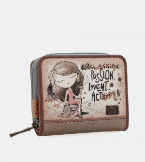 Dámské Peněženky Anekke Hollywood Small Rfid Wallet | 371-VSZAFE