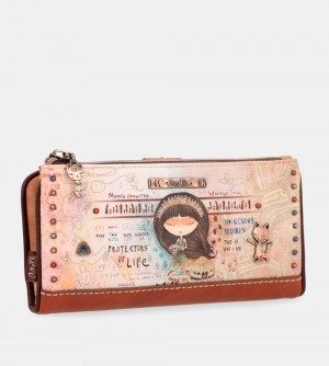 Dámské Peněženky Anekke Menire Large Flexible Rfid Wallet | 735-IKOAZW