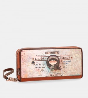 Dámské Peněženky Anekke Menire Large Rfid Embossed Wallet | 351-DFUOCM