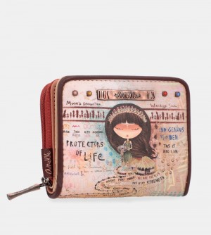 Dámské Peněženky Anekke Menire Small Rfid Wallet | 310-WEUPSK