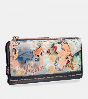 Dámské Peněženky Anekke Nature Pachamama Large Rfid Wallet | 895-FVURJN
