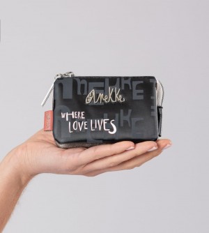Dámské Peněženky Anekke Nature Sixties Triple-compartment Coin Purse | 381-XLTAJF