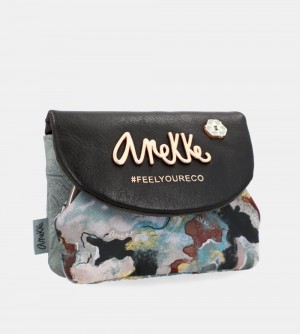 Dámské Peněženky Anekke Nature Woods Coin Purse With Flap | 215-QBMROE