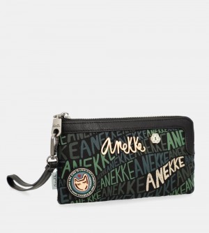 Dámské Peněženky Anekke Nature Woods Coin Purse With Hand Strap | 682-AQYXWS