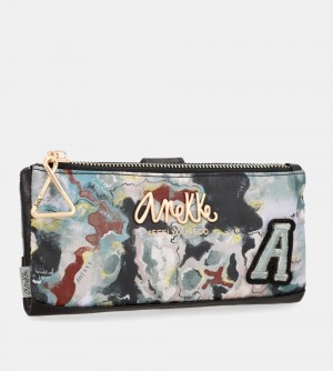 Dámské Peněženky Anekke Nature Woods Wallet With Removable Card Holder | 680-JGBXZN