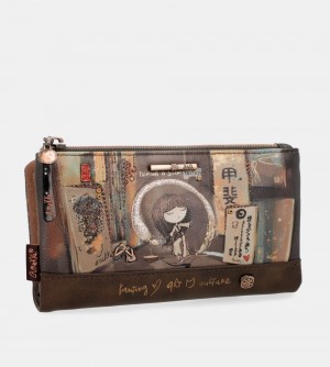 Dámské Peněženky Anekke Shoen Large Flexible Rfid Wallet | 893-JXAFYS