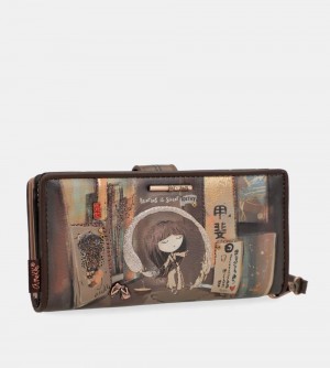 Dámské Peněženky Anekke Shoen Large Rfid Wallet | 238-MVYBOP