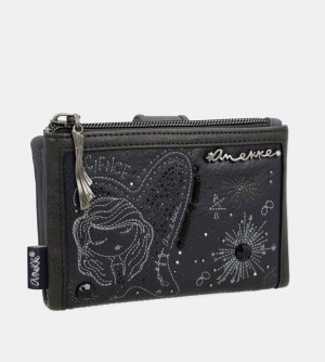 Dámské Peněženky Anekke Studio Navy Blue Flexible Medium Rfid Wallet | 275-CGQTJZ