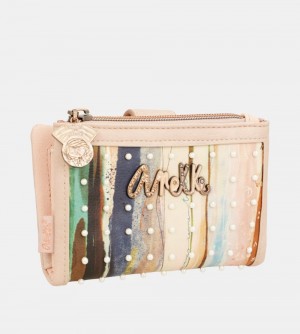 Dámské Peněženky Anekke Studio Nude Flexible Rfid Wallet | 742-RYSGXD