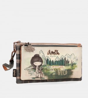 Dámské Peněženky Anekke The Forest Coin Purse Wallet With Hand Strap | 914-YWJUGP