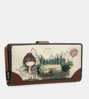 Dámské Peněženky Anekke The Forest Large Wallet | 068-USIVQN