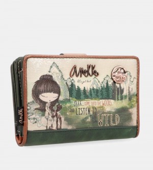Dámské Peněženky Anekke The Forest Medium Wallet Anekke | 384-HXWUKO