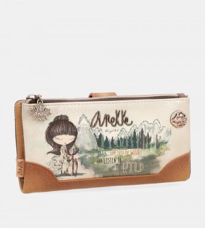 Dámské Peněženky Anekke The Forest Wallet With Card Holder Flexible Material The Forest | 873-KWMEGS